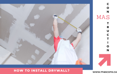 How to install drywall